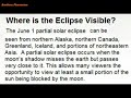 Eclipse Parcial Solar del 1 de junio 2011