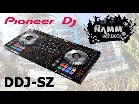 Pioneer DDJ-SZ Serato Controller Mixer CDJ First Look - NAMM 2014