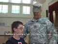 Soldier reunites with son during respite from tour in Iraq