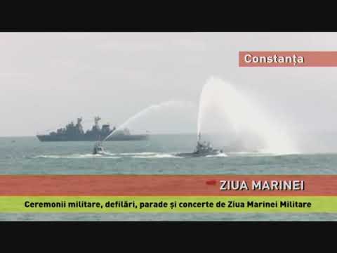 Ceremonii militare, defilări, parade şi concerte de Ziua Marinei Militare