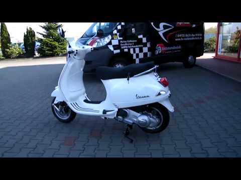 Vespa LX 125 Ie 2010 Roller Weiss Vespa LX 125 Ie 2010 Roller Weiss