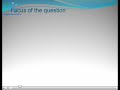 IELTS Task II writing - analysing the question