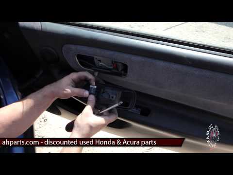 How to replace install a door panel DIY 94 95 96 97 98 99 00 01 Acura Integra Replacement Tutorial