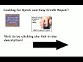 Credit Repair Made Quick and Easy!