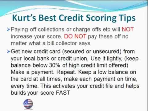 how to build your credit fast