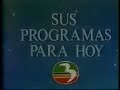 Canal 3 rosario - 1985 - cierre de transmisi�n