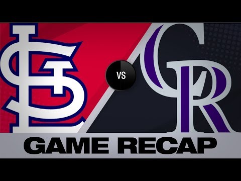 Video: Gonzalez earns win in Rockies' 2-1 victory | Cardinals-Rockies Game Highlights 9/10/19