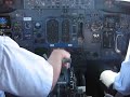 Pouso em Goiânia - cockpit boeing 737-300