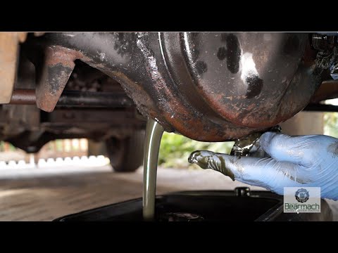 Replacing diff and transfer box oils – The Fine Art of Land Rover Maintenance