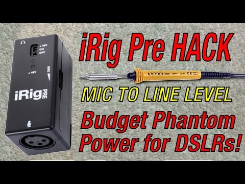 how to provide phantom power to mic