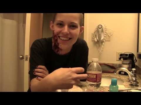 I TRIED: To Take Off Zombie Makeup