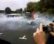 ASTON MARTIN  DB9R burnout prodrive open day 15th july 2007