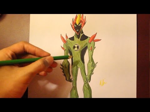 how to draw xlr8 from ben 10