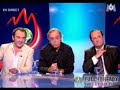 hier l'equipe de france de football a perdu et est elimine de l'euro 2008. les reactions n'ont pa tarde a tomber. regardez estelle denis sur m6 quand elle pose la question 