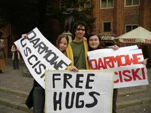 Free Hugs in Poland 2006