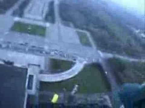 Base jump from Moscow state ...