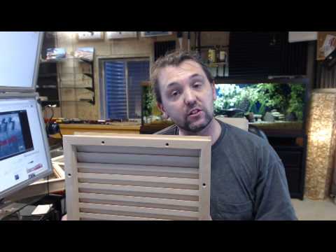 how to build a louvered vent