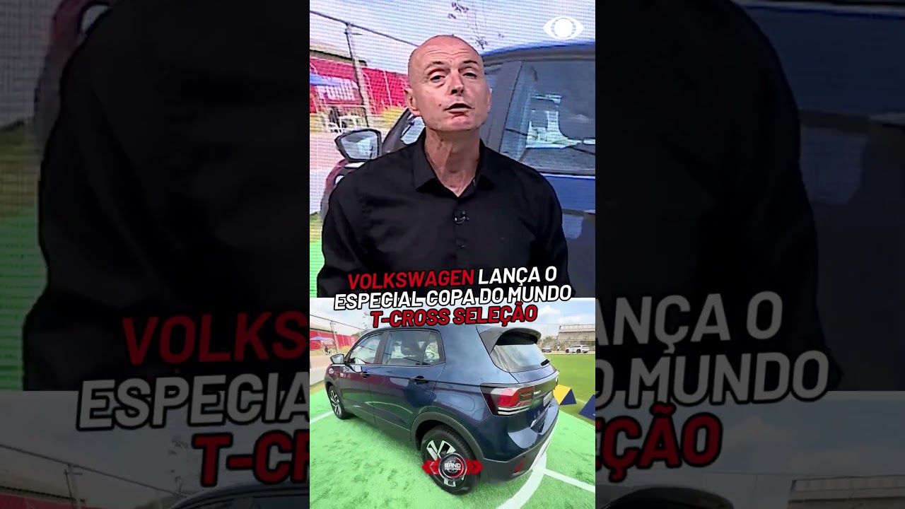 Volkswagen lança o especial Copa do Mundo T-Cross Seleção #bandmotores #volkswagen #tcross