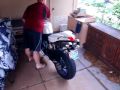 Ducati 1198 before removing silencers