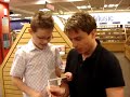 John Barrowman audio book signing John Barrowman audio book signing