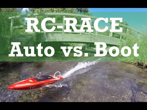 RC Boot vs. RC Auto mit überraschendem Ergebnis selbst für ferngesteuerte Autos Fans