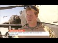 prince harry gives his most candid interview yet as he returns from afghanistan, including his views on the campaign, the press, his brother and those photos...