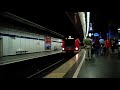 Munich commuter train arriving at