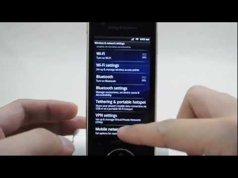 how to turn off roaming on xperia z