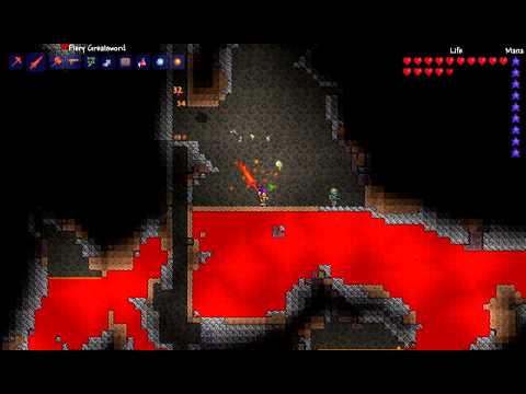 how to collect obsidian in terraria
