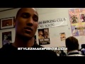 Light Middleweight Alantez Fox talks about his plans in 2012, his accomplishments and Mayweather/Cotto StylezMakeFights.com