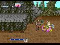 golden axe was a series of classic beat 'em up games for the arcade, the genesis, and a few other systems. the first game is pretty hard, and the very limited health restoration means some early mistakes can cause big trouble later. this part has levels 1 and 2. proceeding through the intro text is kind of awkward, and i end up making it hard to read. i assume it just tells me to beat the crap out of everything i see, because that's what i'm gonna do. also, level 2 has some great music.