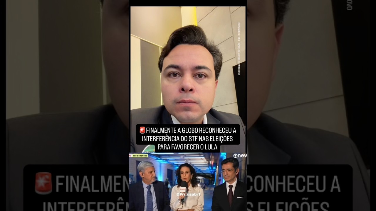 🚨AGORA A GLOBO RECONHECEU A DITADURA!