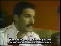Freddie Mercury interview - China Club, NY (subtitles)