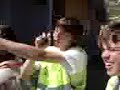 PJ Baert en Thomas als security