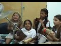 African style drums - drumming demonstration for Girl Scouts