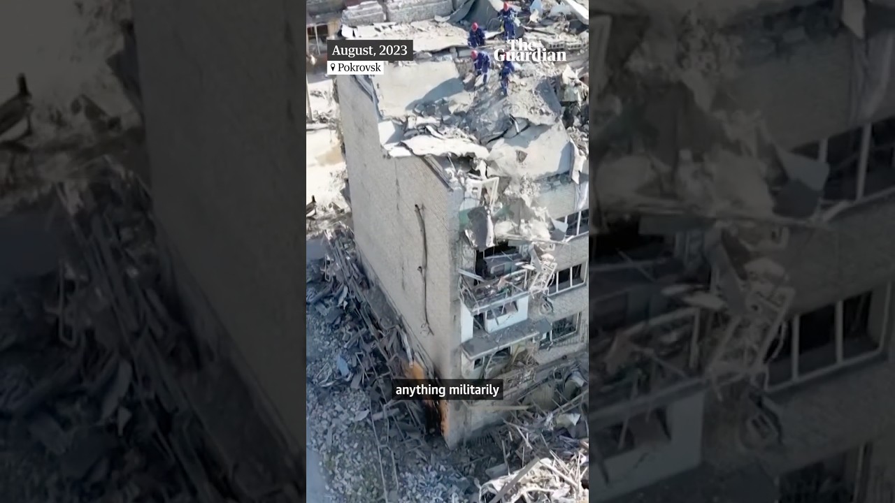 What this Ukrainian town left in ruins tells us about the war with Russia