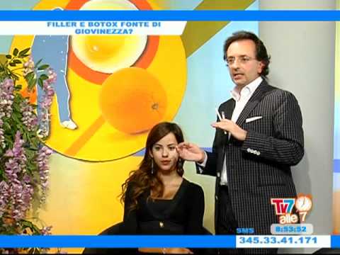 Intervista al Dott. Domenico Miccolis TV7 alle 7 - FILLER E BOTOX (Seconda Parte 2)
