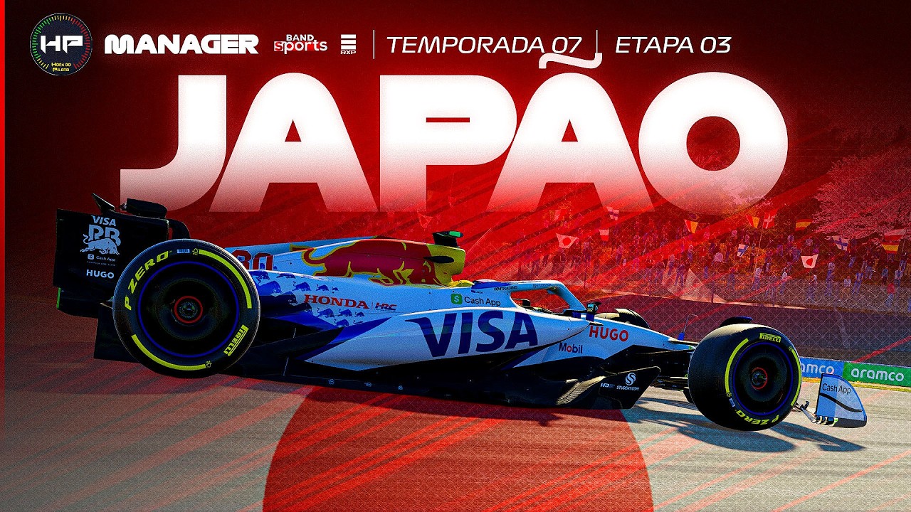 GP do Japão eSports. HP Manager . S7 . Etapa 3 . 2026
