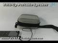 Fold-Up Portable Speakers