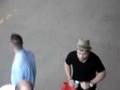 David Cook runs and hugs Jason