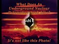 Nuclear Underground Detonation