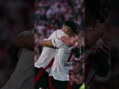De la rabona de Mastan al gol de Paulo  #river #Mastantuono #PauloDíaz