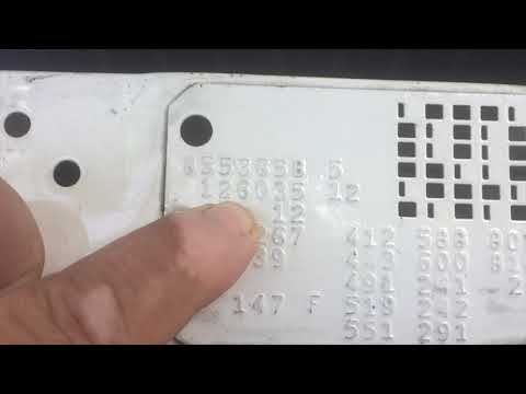 How to get VIN and build code info and how to decode...