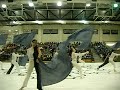 Diamante Winterguard at Hart High School...