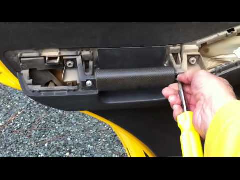 how to remove xterra door panel