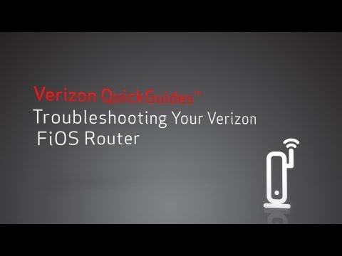 how to troubleshoot fios