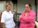 Fire victims talk about their experience