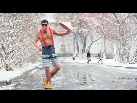 Мурзилки Int. - пародия «На белом покрывале января»
