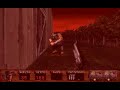 the first level from the demo of redneck rampage (1/3 of the level in the full version) released by interplay  in 1997.

if the video has you in the mood to play, you can download the game at http://www.dosmuseum.com