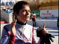 Dame Ellen MacArthur bobsleighing Dame Ellen MacArthur bobsleighing